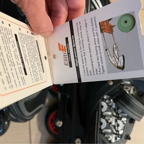 Eliiti‎ in line skates size 4-6 NWT - Picture 3 of 5